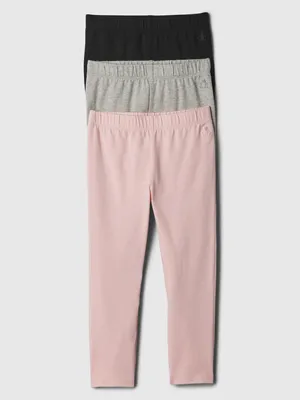 Produktbild von GAP Baby-Leggings, 3 Stück. 2YRS