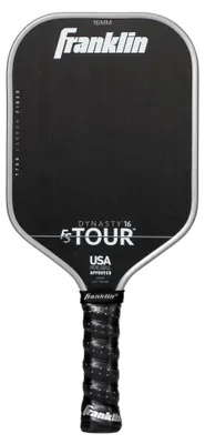 Obrázek produktu pro Raketa na pickleball Franklin – uhlíková vlákna – šedá – 16 mm – Pro Tour