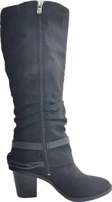 Productafbeelding van Blowfish Carey Damenschuhe Schaftstiefel Schwarz Freizeit