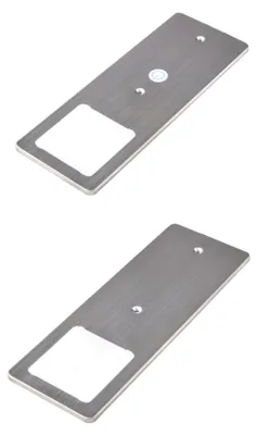Produktbild von kalb | LED Unterbauleuchten Edelstahl gebürstet 5W - mit Touch-Dimmfunktion 2er Set warmweiß