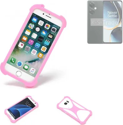 Produktbild von K-S-Trade Handy Hülle kompatibel mit OnePlus Nord N30 5G Schutz Hülle Bumper Silikon Schutz Hülle Cover Case Silikoncase Silikonbumper TPU Softcase