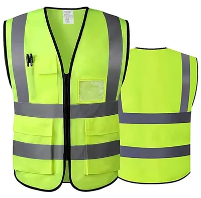 Immagine prodotto di Gilet di sicurezza, uomo e donna, alta visibilità, giallo