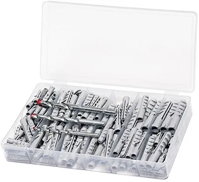 Immagine prodotto di Assortimento Duebel in nylon 160 pezzi.