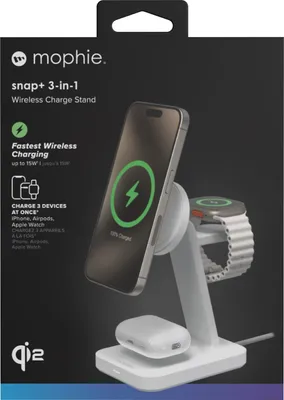 Produktbild von mophie snap+ 3-in-1 - Kabelloses Ladegerät