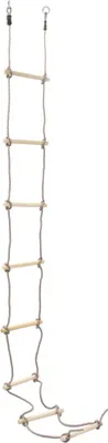 Image de vidaXL Échelle de corde pour enfants 290 cm bois