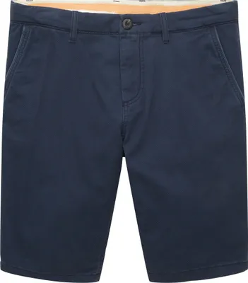 Produktbild von Tom Tailor Shorts Slimfit Chino-Shorts mit Reißverschluss, Knopf und seitlichen Eingrifftaschen