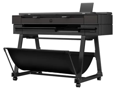 Produktbild von HP Designjet T850 36-Zoll-Multifunktionsdrucker, Thermal Inkjet, 2400 x 1200 DPI, PDF, HP-GL/2, TIFF, JPEG, HP-RTL, CALS G4, URF, Cyan, Mattschwarz, Magenta, Gelb, 2400 x 1200 DPI, 90 pph