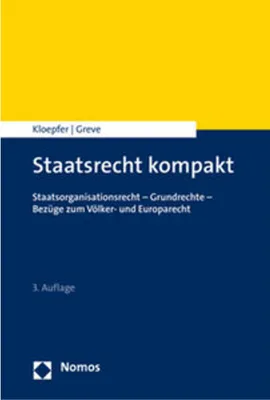 Produktbild von Staatsrecht kompakt