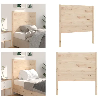 Produktbild von vidaXL Kopfteil 96x4x100 cm Massivholz Kiefer - Kopfteil - Kopfteile - Bettkopfteil - Holzkopfteil