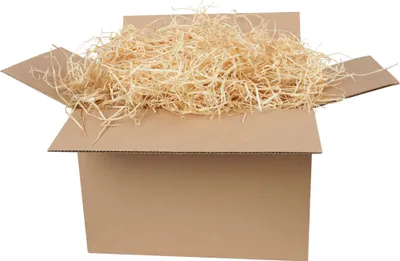 Produktbild von Holzwolle 1 Kg – natürliches Füllmaterial zum Verpacken, Dekorieren und Basteln, für Geschenke, Versand und Garten