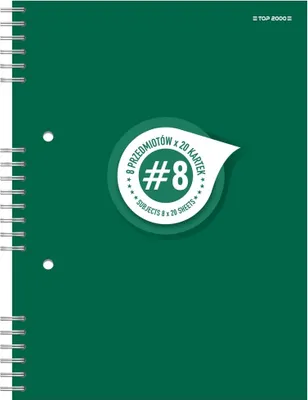 Zdjęcie produktu dla Kołozeszyt B5/160K 2Spi Student21 Kratka 400147734