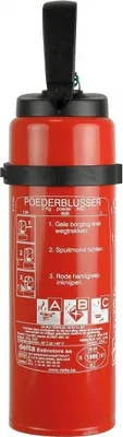 Produktbild von Feuerlöscher ABC mit Halter 2 kg rot 39 cm