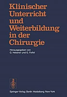 Obrázek produktu pro Klinischer Unterricht und Weiterbildung in der Chirurgie