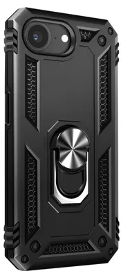 Produktbild von Avizar, Stoßfeste Hülle mit drehbarem Magnetring für Apple iPhone 17e, Schwarz