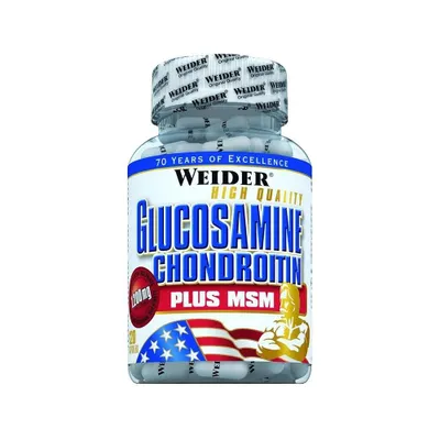 Obrázek produktu pro Weider glukosamin chondroitin + MSM, 120 kapslí 9964