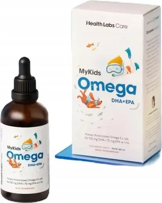 Productafbeelding van HealthLabs MyKids Omega: Omega-3 vetzuren in druppels voor kinderen, 100 ml
