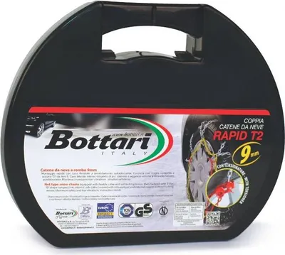 Immagine prodotto di Catene da neve Bottari a rombo 9 mm "RAPID T2" misura 90