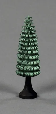 Imagen del producto de Decoración para mesa: Árbol con tronco verde. Dimensiones: 25 x 80 x 25 mm. Producto nuevo