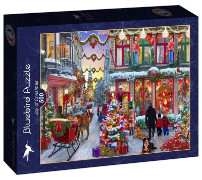 Immagine prodotto di Puzzle Bluebird Gioia di Natale – 500 pezzi
