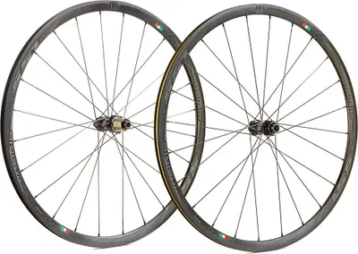 Produktbild von Gipiemme Tecno 1.55 Cl Disc Rennrad Laufradsatz Schwarz 12 x 100 / 12 x 142 mm / Shimano/Sram HG Schwarz 12 x 100 / 12 x 142 mm