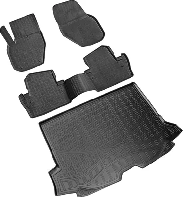 Produktbild von Fußmatten & Kofferraumwanne Set passend für  Volvo V60 | Typ 155,157 | BJ 2010-2018