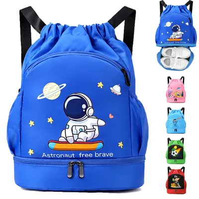 Produktbild von Schwimmtasche für Kinder, wasserdichter Rucksack mit Fächern