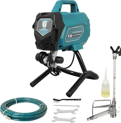 Produktbild von Airless Farbspritzgerät - Elektrisches Handgerät - 750 W - 3300 PSI - 1,21 l/min Fördermenge - Hocheffizient -