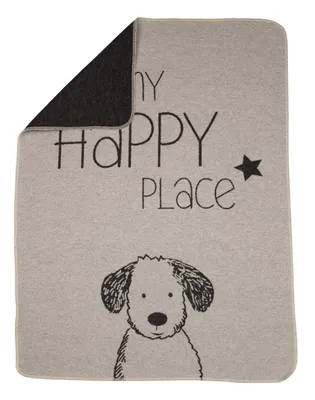 Produktbild von Haustierdecke My Happy Place Hund Farbe Filz 70x90cm von David Fussenegger