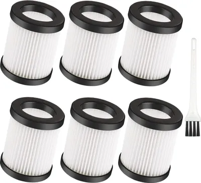 Produktbild von 6 XL-618A Filter – Waschbare Ersatzfilter für Moosoo XL-618A M8-PRO Staubsauger