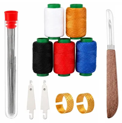 41-teiliges Set Stahlnähnadeln, rostfrei, Handnähen, DIY