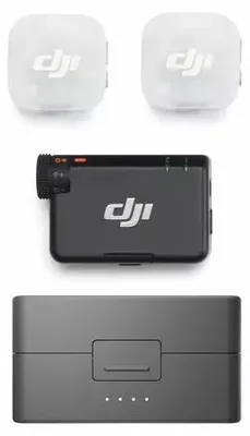 Image de Dji Mic Mini 2 Micro Sans Fil Compact 2 émetteurs - Dji