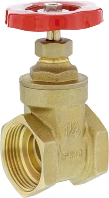 Produktbild von Messing Muffen-Absperrschieber IG 42mm (G 1.1/4")