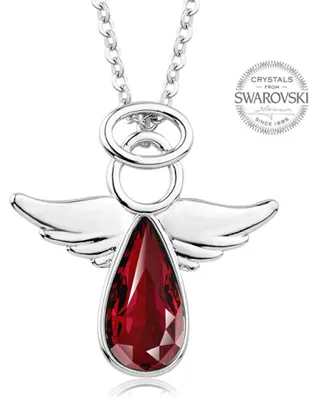 Produktbild von Red Crystal Necklace Angel Rafael