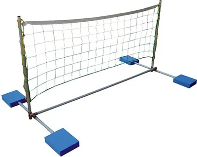 Produktbild von Softee Volleyball Alumminium Schwimmendes Netz Weiß 200 x 100 cm Weiß 200 x 100 cm