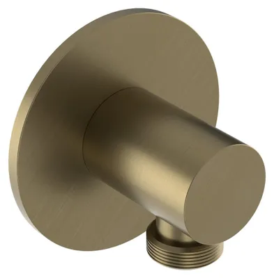 Produktbild von Sapho Duschauslauf, Rund, Gold matt