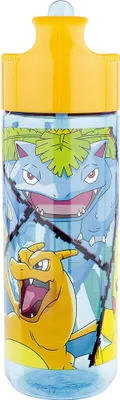 Produktbild von Pokémon Trinkflasche mit Strohhalm