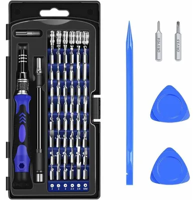 Obrázek produktu pro Sada 63 magnetických přesných šroubováků, 56bitové šroubováky, opravné nástroje a další příslušenství