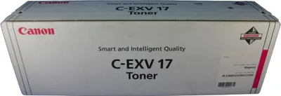 Obrázok produktu pre Canon C-EXV17 Toner Magenta, 30000 strany, Purpurová, 1 kusov