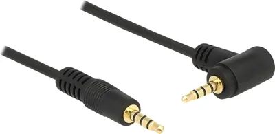 Obrázek produktu pro DeLOCK 84737, 3.5mm, Samec, 3.5mm, Samec, 1 m, Černá
