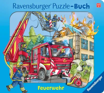 Produktbild von Ravensburger® Puzzle-Buch: Feuerwehr