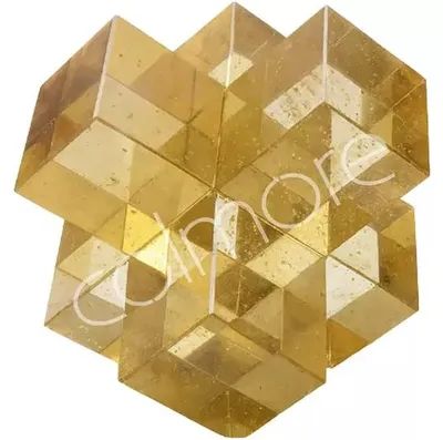 Image de Objet de décoration, cristal de verre, dimensions 12x12x12