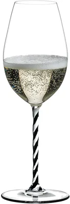 Zdjęcie produktu dla Zestaw Riedel: 2 kieliszki FATTO A MANO Cabernet/Merlot w kolorze opalowym (4900/0V), 1 ściereczka do polerowania z mikrofibry Riedel oraz 4 słomki do napojów EKM Living wykonane ze stali nierdzewnej