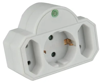 Produktbild von UNITEC Überspannungsfilter,1x Schuko,2x Euro