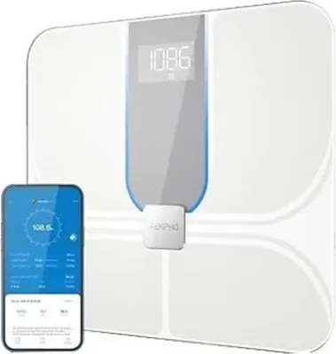 Immagine prodotto di Bilancia intelligente Renpho ELIS ASPIRE C Wi-Fi Bluetooth Vetro Bianco 180kg