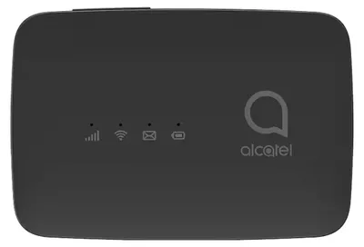 Produktbild von Alcatel LINKZONE MW45V2 Schwarz WLAN Router, LTE Hotspot, 150 Mbit/s, Micro USB