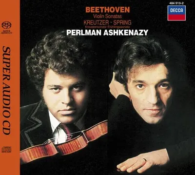 Produktbild von PERLMAN / ASHKENAZY - Beethoven: Violin Sonatas Kreutzer & Spring (HSACD)