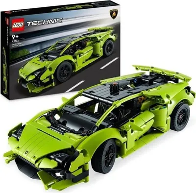 Image de Maquette de Voiture LEGO Technic Lamborghini Huracán Tecnica 42161, Kit de Construction pour Enfants, Fans de Sport Automobile
