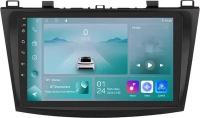 Produktbild von Autoradio mit Bluetooth und CarPlay für Mazda 3 (2010–2013), kompatibel mit Apple und Android, Stereoanlage, Navigationssystem, 1 GB RAM, 32 GB interner Speicher
