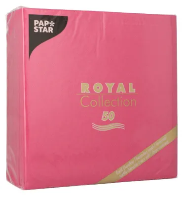 Produktbild von Papstar 81747, Fuchsie, Seidenpapier, Einfarbig, 54 g/m², 400 mm, 400 mm