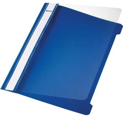 Immagine prodotto di 25x Leitz 4197-00-35 Cucitrice standard, A5, campo di etichettatura lungo, PVC, blu
